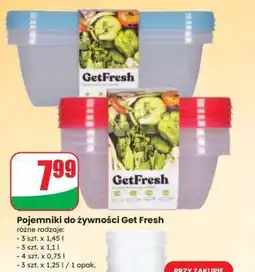 Dino Pojemniki do żywności Get Fresh oferta