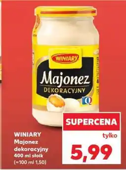 Kaufland Winiary majonez dekoracyjny oferta