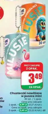 Dino Chusteczki nawilżane w puszce mini oferta