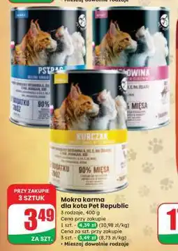 Dino Mokra karma dla kota Pet Republic oferta