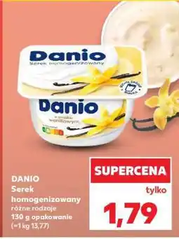 Kaufland DANIO Serek homogenizowany oferta