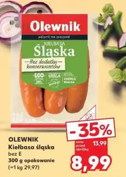 Kaufland OLEWNIK Kiełbasa śląska oferta