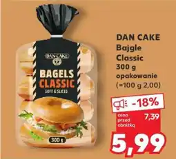 Kaufland DAN CAKE Bagle Classic 300 g opakowanie oferta