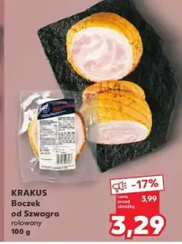 Kaufland KRAKUS Boczek od Szwagra rolowany 100 g oferta