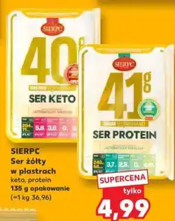 Kaufland SIERPC Ser żółty w plastrach oferta