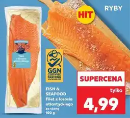 Kaufland Filet z łososia atlantyckiego ze skórą 100 g oferta