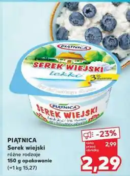 Kaufland PIĄTNICA Serek wiejski oferta