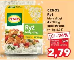 Kaufland CENOS Ryż biały długi 4 x 100 g opakowanie oferta