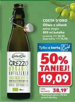 Kaufland COSTA D'ORO Oliwa z oliwek extra virgin 500 ml butelka oferta