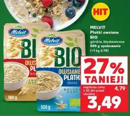 Kaufland MELVIT Płatki owsiane BIO oferta