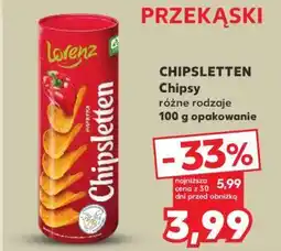 Kaufland CHIPSLETTEN Chipsy oferta
