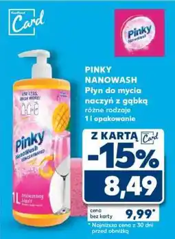 Kaufland PINKY NANOWASH oferta