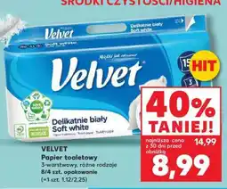 Kaufland Velvet papier toaletowy oferta