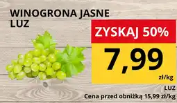 Supeco Winogrona jasne Luz oferta