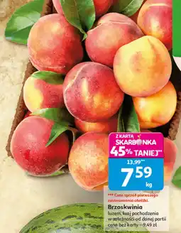 Auchan Brzoskwinia Auchan oferta