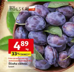 Auchan Śliwka ciemna Auchan oferta