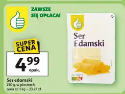Auchan Ser edamski w plastrach Auchan oferta