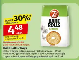 Auchan Grzanki Bake Rolls 7 Days oferta