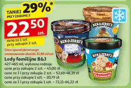 Auchan Lody Ben & Jerry's oferta
