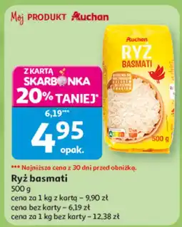 Auchan Ryż Basmati Auchan oferta