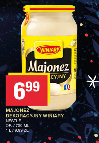 Spar Majonez dekoracyjny Winiary 700ml oferta