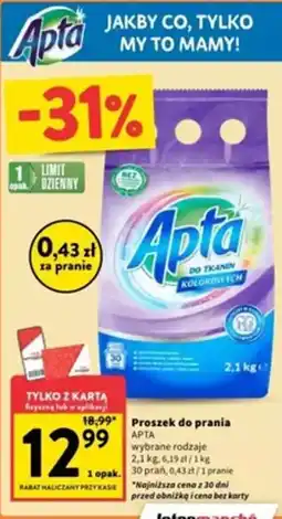 Intermarche Proszek do prania oferta