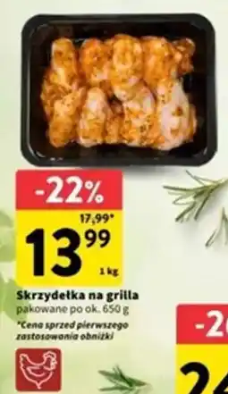 Intermarche Skrzydełka na grilla oferta