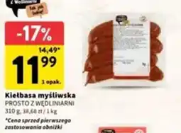 Intermarche Kiełbasa myśliwska oferta