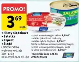 Intermarche Filety śledziowe/Sałatka/Szprot/Śledź oferta