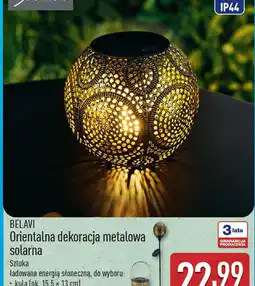 ALDI BELAVI Orientalna dekoracja metalowa solarna oferta