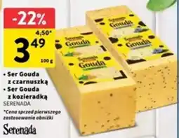 Intermarche Ser Gouda z czarnuszką/Ser Gouda z kozieradką oferta