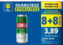 Lidl Piwo Łomża Jasne (Dawniej Export) oferta