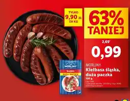 Lidl Kiełbasa śląska Morliny oferta