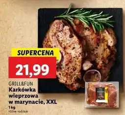 Lidl Karkówka wieprzowa w marynacie Grill And Fun oferta