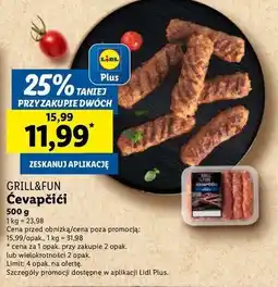 Lidl Cevapcici Grill And Fun oferta