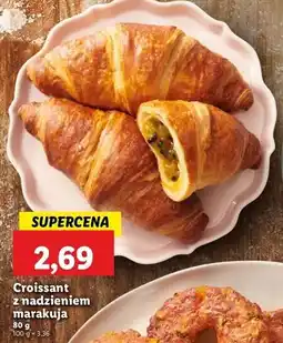 Lidl Croissant z marakują oferta