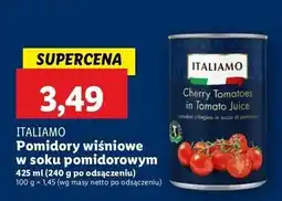 Lidl Pomidory krojone wiśniowe Italiamo oferta