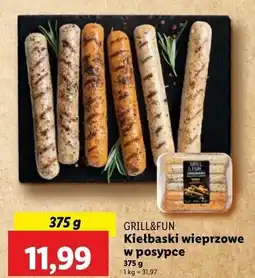 Lidl Kiełbaski grillowe mix Grill And Fun oferta