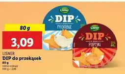 Lidl Dipy o smaku papryki Lisner oferta