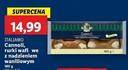 Lidl Cannoli waniliowe Italiamo oferta