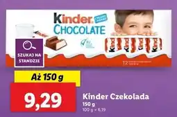 Lidl Czekoladki Kinder Chocolate oferta