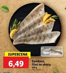 Lidl Sandacz filet ze skórą oferta