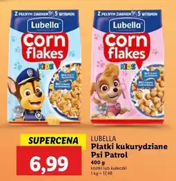 Lidl Płatki kids Lubella Corn Flakes oferta