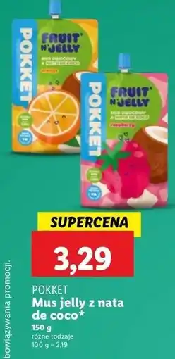 Lidl Mus frut 'n' jelly pomarańcza Pokket oferta