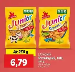 Lidl Krakersy samoloty Lajkonik Junior oferta