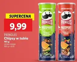 Lidl Chipsy chessy jalapeno Pringles Passport Flavours oferta