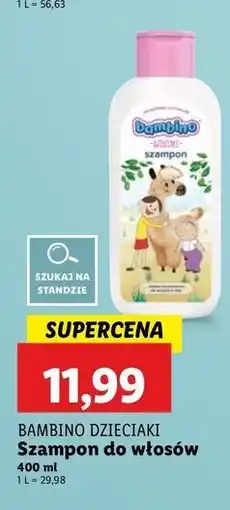 Lidl Szampon bolek i lolek lama Bambino Dzieciaki oferta