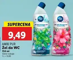 Lidl Żel do wc hibiskus Ambi Pur oferta