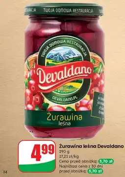 Dino Żurawina leśna Devaldano oferta