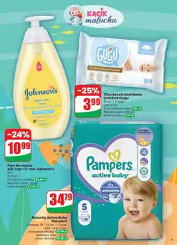 Dino Płyn do mycia ciała i włosów 3w1 top to toe Johnson's Baby oferta